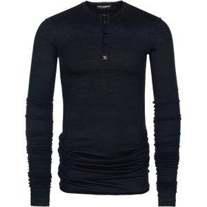 Dolce & Gabbana - Gebreide Trui - Zwart - Katoen