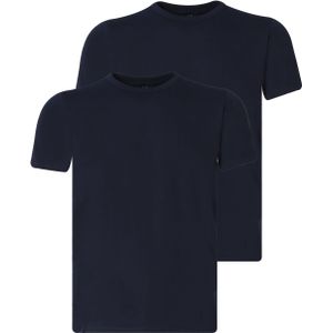 J.C. Rags Basic t-shirt met korte mouwen 2-pack