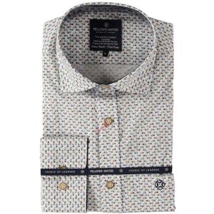 Fellows United - Lange Mouw Overhemd - Licht Blauw - Heren - 100% Katoen