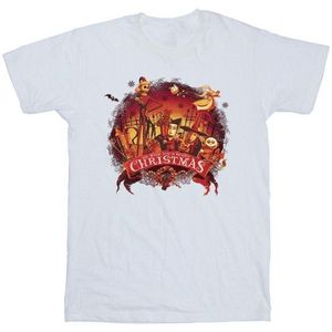 Li-cense Disney heren the nightmare before christmas eng kerstmis t-shirt