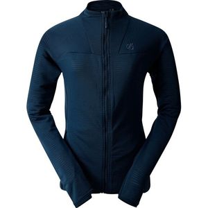 Dare2b - Torrek Stretch Midlayer - Gestreept - Polyester/Elastaan - Hoog-Neck