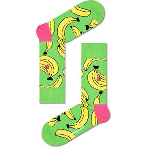 Happy Socks Dames sokken met print banaan