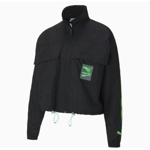 Puma - Evide Woven Track Jacket - Zwart - Dames Track Top