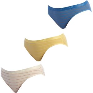 3er-Pack Slips aus Stretch-Baumwolle D4C17 für Damen