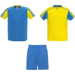 Roly - Juve Sportset - T-Shirt en Korte Broek - Blauw - 100% Polyester