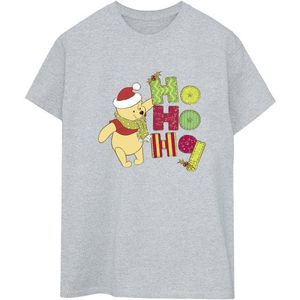 Li-cense Disney dames winnie the pooh ho ho ho sjaal katoenen vriendje t-shirt