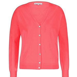 Red Button Vest srb4196 coral