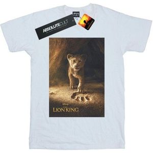 Li-cense Disney dames the lion king movie simba poster katoenen boyfriend t-shirt