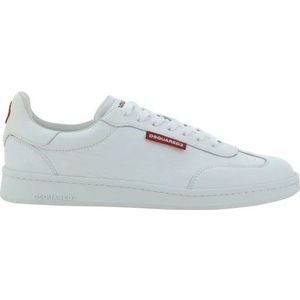 Dsquared2 Leren sneakers met platformzool