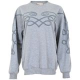 Maicazz - Pleun Sweater - Grijs - Dames - Katoen