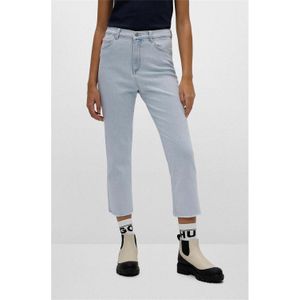 HUGO - Gayang - High-Waisted Jeans - Lichtblauw - Dames