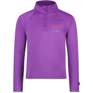 B.Nosy Meisjes shirt met rits b.active electric grape