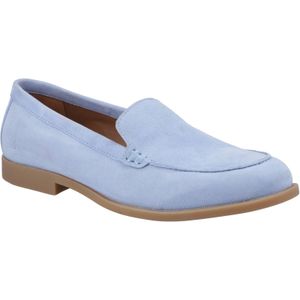 Hush Puppies - Natasha - Leren Loafers - Blauw
