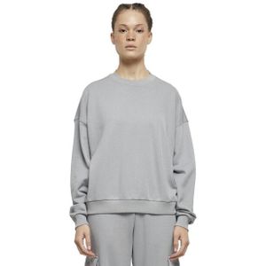 Urban Classics Dames terrycloth crew hals oversized sweatshirt
