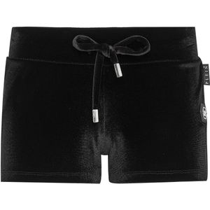 Philipp Plein - Korte Broeken - Zwart - Chenille - Zachte Stretchstof