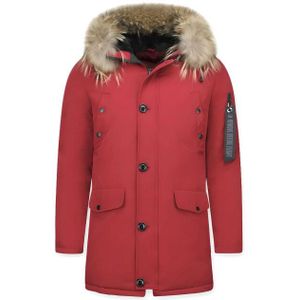Enos Parka jas met bontkraag