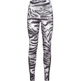 Plein Sport - High Waist Leggings - Zwart - Tijgerprint - Polyester