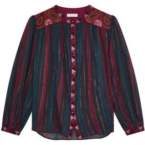 Maison Hotel - Blouse lange mouw - Bordeaux - MEERA
