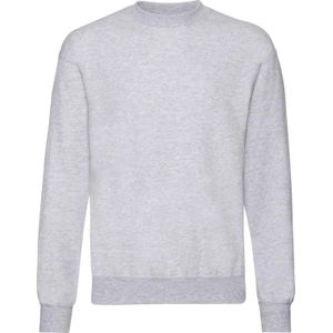Fruit of the Loom - Uniseks Klassiek Effen Sweatshirt - 80% Katoen - 20% Polyester
