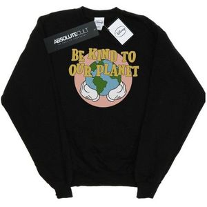 Li-cense Disney heren mickey mouse be kind to our planet sweatshirt