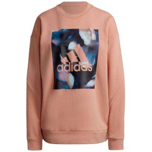 Adidas - youforyou - Sweatshirt - Dames - Grafische Druk - Lange Mouwen