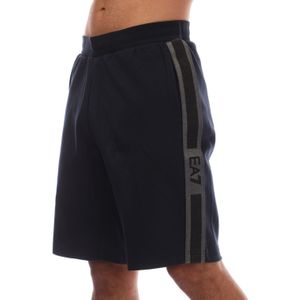 EA7 - Logo-serie - Bermuda - Marineblauw - Katoenmix