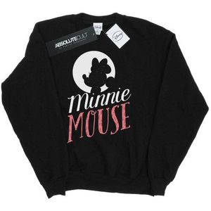 Li-cense Disney dames minnie mouse maan silhouet sweatshirt
