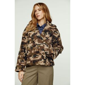 Jack - Imitatiebont - Met Print - Lange Mouwen - Met Kraag en Revers