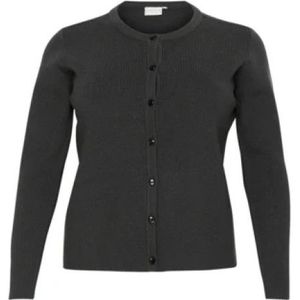 Kaffe Curve - Cardigan - Zwart - Viscosemix