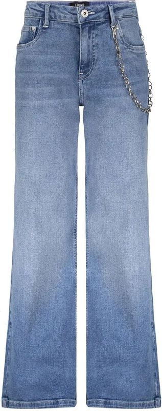 Frankie & Liberty Zomer jeans broek wide leg meisjes - attitude