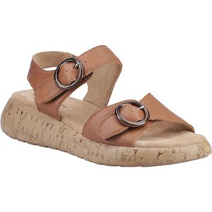 Hush Puppies - Alison - Leren Sandalen - Tan
