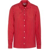 Tommy Hilfiger - Klassieke Blouse - Rood - Katoen