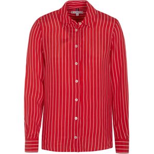 Tommy Hilfiger - Klassieke Blouse - Rood - Katoen