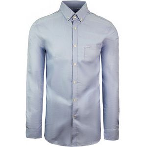 Lacoste - CH9623 NSV - Overhemd - Blauw - Reguliere Lange Mouw