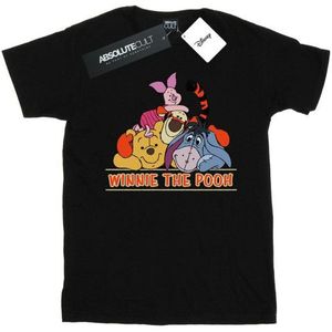 Li-cense Disney dames winnie de poeh groep katoenen vriendje t-shirt