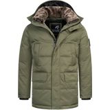Alessandro Salvarini - AS-456 - Heren Winterjas - Waterafstotend - Met Afneembare Capuchon