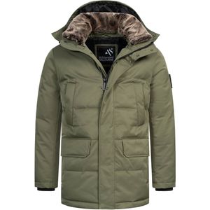 Alessandro Salvarini - AS-456 - Heren Winterjas - Waterafstotend - Met Afneembare Capuchon