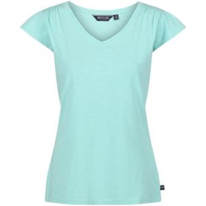 Regatta - Francine - V-hals T-shirt - Dames - 100% Katoen - Ademend