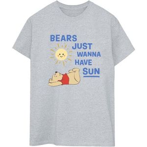 Li-cense Disney dames winnie the pooh bears just wanna have sun katoenen vriendje t-shirt