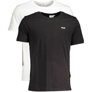 Fila - Bari - T-shirt - 100% Katoen - Dubbelpak