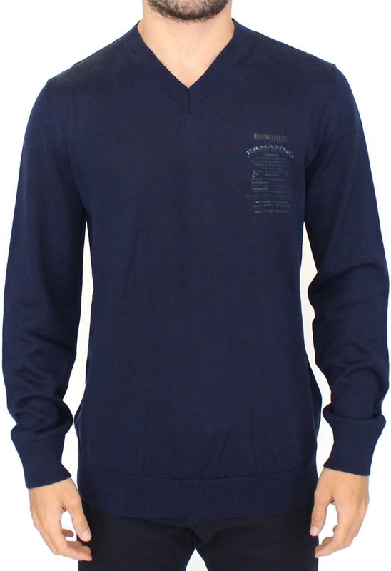 V-hals Merino Wol Trui