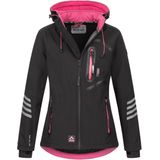 Arctic Seven - Softshelljas - Zwart - Dames