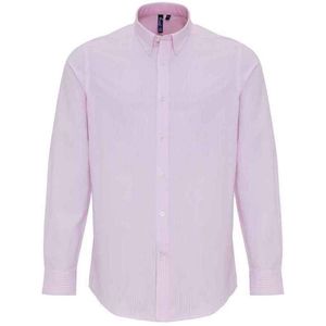 Premier Heren stripe oxford overhemd