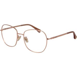 Max Mara - Metalen Brillen Frame - Geel - Vlindervorm - 100% UVA- en UVB-bescherming