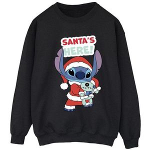 Li-cense Disney dames lilo & stitch santa´s here sweatshirt