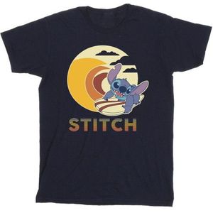 Li-cense Disney heren lilo & stitch summer waves t-shirt