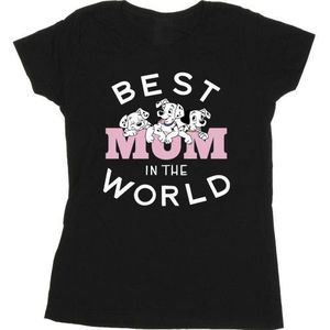 Li-cense Disney dames 101 dalmatiërs beste moeder ter wereld katoenen t-shirt