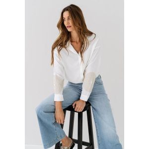 Maicazz - Minde - Blouse - Off White/L Sand