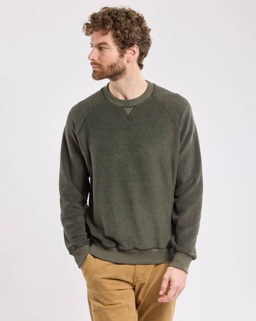 Armor Lux - Sweatshirt 73081 - Donker Groen - Raglan