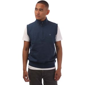 Farah - Clint Midlayer - Gilet - Donkerblauw